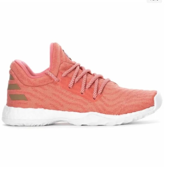 Adidas James Harden Vol 1 Pink Sweet Life Sneakers 7 - Picture 1 of 11
